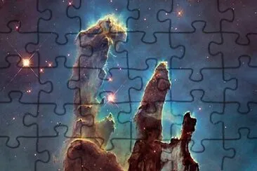 פאזל של pillars of creation