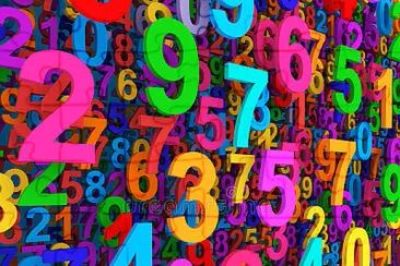 colourful numbers jigsaw puzzle