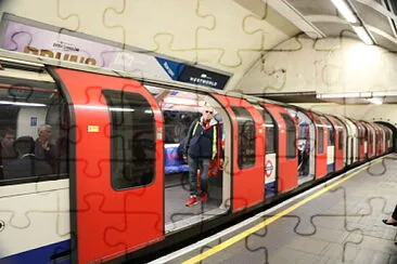 פאזל של The London Underground, U.K.