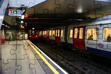 The London Underground, U.K. jigsaw puzzle