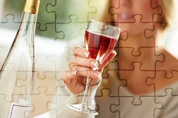 vermelho jigsaw puzzle