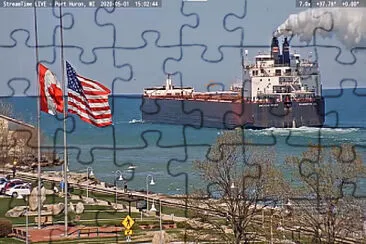 m/v American Spirit (1,000 ft long) jigsaw puzzle