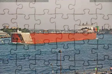 m/v Edgar b Speer (1,000 ft long) jigsaw puzzle