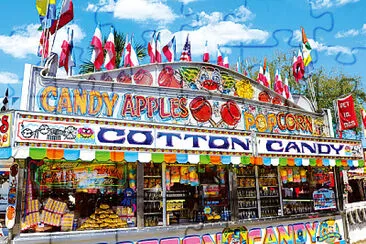 Cotton Candy Concession Stand jigsaw puzzle