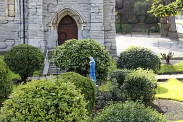 Statue in Church Yard, Dublin, Ireland