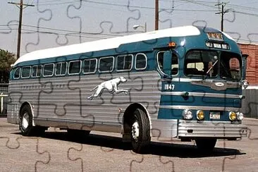 1947 GMC Greyhound Bus