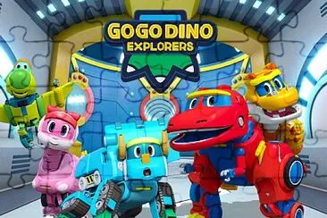 gogo dino jigsaw puzzle