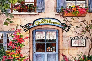 French Cafe Sherri Crabtree