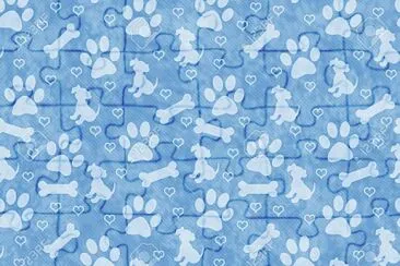 blue dogs jigsaw puzzle