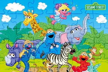 Sesame Street jigsaw puzzle