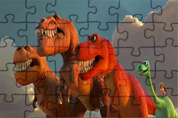 dino kartun jigsaw puzzle