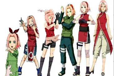 Naruto Sakura niÃ±aa