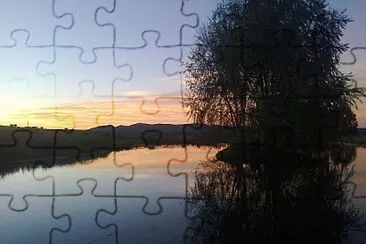 Atardecer en Arroyo jigsaw puzzle