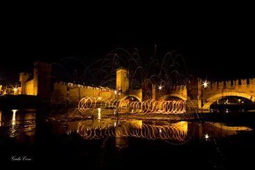 verona Castelvecchio steelwool jigsaw puzzle