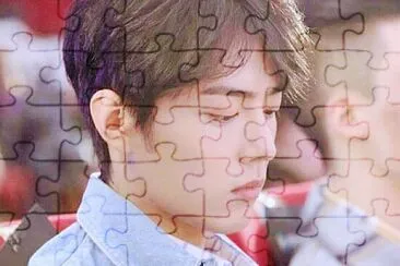 Chinese actor  Xiao Zhan jigsaw puzzle