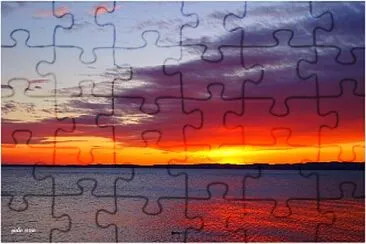 sunset , Garda jigsaw puzzle