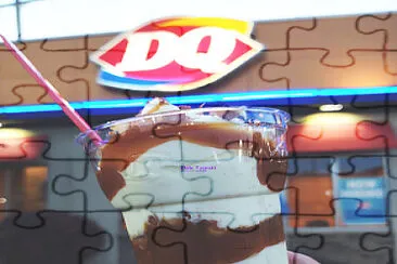 DQ Peanut Buster Parfait with Caramel