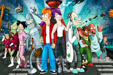 Futurama jigsaw puzzle