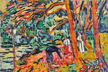 Vlaminck paysage au bois mort