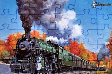 STEAM TRAIN jigsaw puzzle