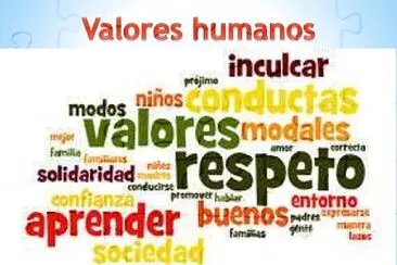 Los valores Humanos jigsaw puzzle