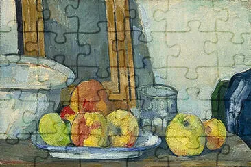 פאזל של CÃ©zanne nature morte aux pommes