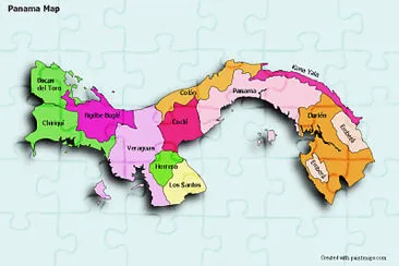 פאזל של MAPA DE PANAMA