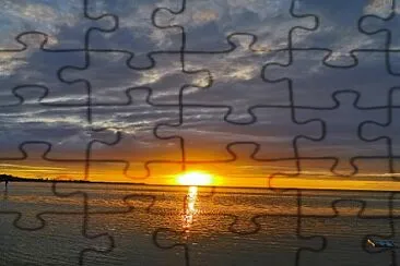 ATARDECER PLAYA BLANCA Q. ROO jigsaw puzzle