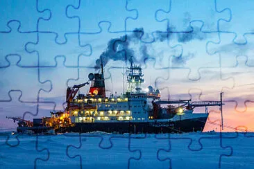 a jigsaw puzzle