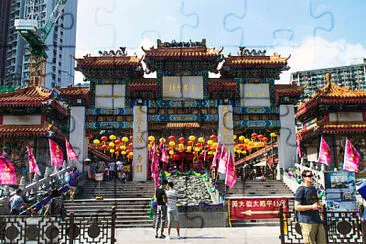 108.- Hong Kong jigsaw puzzle