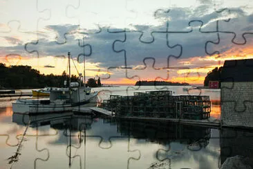 Hacketts Cove, Nova Scotia jigsaw puzzle