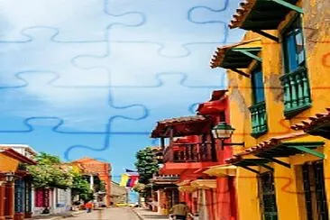 Paisajes y casas jigsaw puzzle