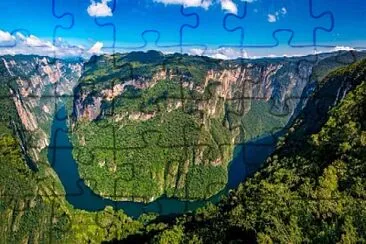 Cañón  del Sumidero jigsaw puzzle