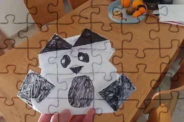 Jonathan 's Origami Panda jigsaw puzzle