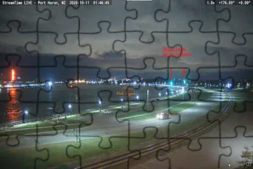  "Range-Lights " at Port Huron,MI/USA jigsaw puzzle