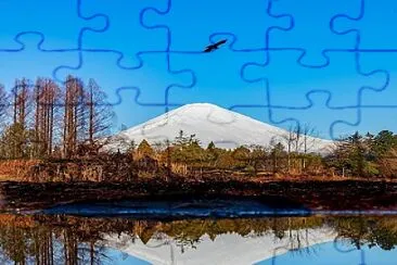 Monte com neve jigsaw puzzle