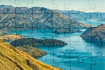 Nouvelle-ZÃ©lande lac Wanaka jigsaw puzzle