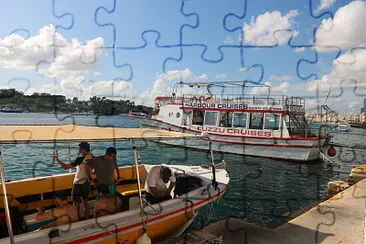 Luzzu Cruises, Sliema, Malta jigsaw puzzle