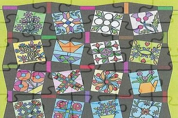 PATCHWORK jigsaw puzzle