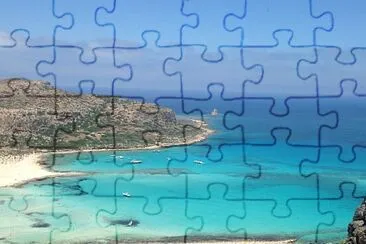 Plage de Balos jigsaw puzzle