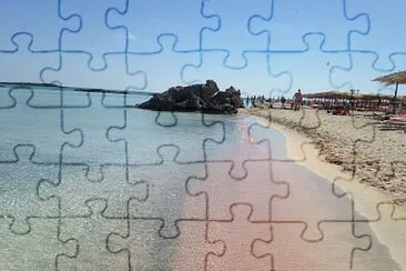 Plage dâ€™Elafonissi jigsaw puzzle