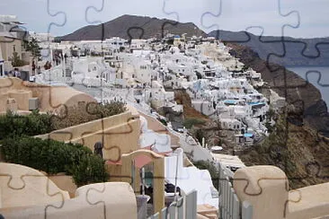 santorin jigsaw puzzle