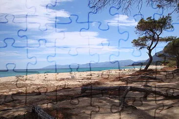 la plage jigsaw puzzle