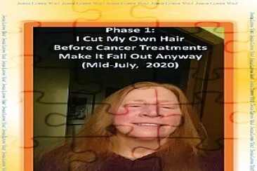 I CUT MY OWN HAIR 1a, b4 cancer claims it 7/2020