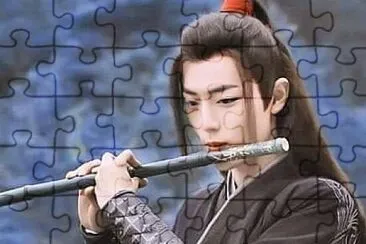 Chinese actor  Xiao Zhan jigsaw puzzle