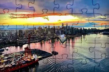 Vancouver, BC jigsaw puzzle