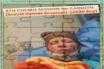 5th CHEMOTHERAPY for CAROLYN (Breast Cancer)9/2020