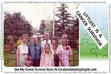 FAMILY - LITTLEST is a CANCER SURVIVOR 1of2 jigsaw puzzle