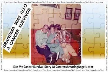 FAMILY - GRANDMA was also a CANCER SURVIVOR 1of2 jigsaw puzzle