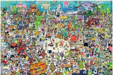 bikini bottom jigsaw puzzle